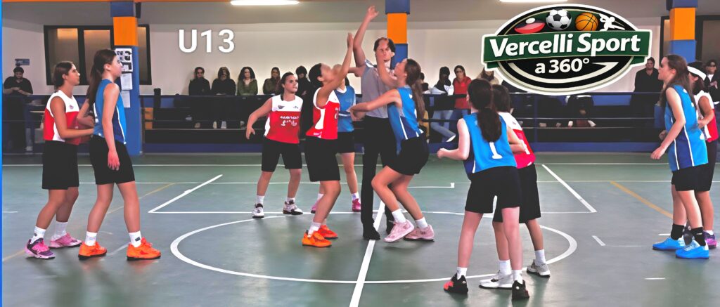 PALLACANESTRO FEMMINILE VERCELLI, WEEKEND AGRODOLCE: VINCE L’UNDER 13, KO LE ALTRE SQUADRE GIOVANILI