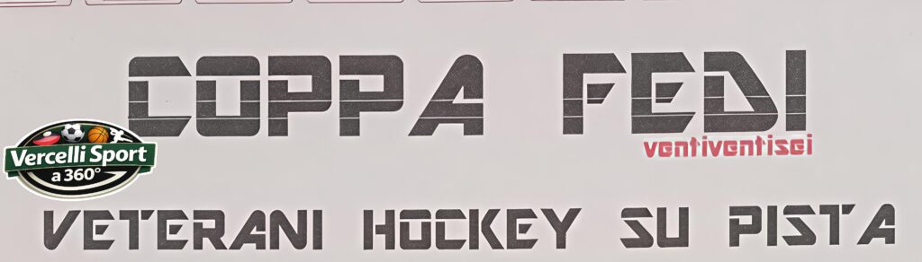 HOCKEY PISTA:I VETERANI VERCELLI PROTAGONISTI ALLA COPPA FEDI A PRATO