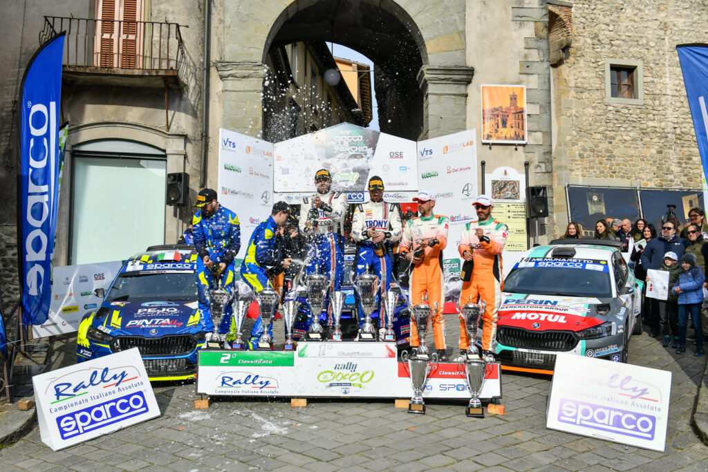 CRUGNOLA-BELTRAME FIRMANO IL 1° SUCCESSO DELLA LANCIA Y RALLY2 NEL CAMPIONATO ITALIANO ASSOLUTO RALLY (C.I.A.R. 2026)