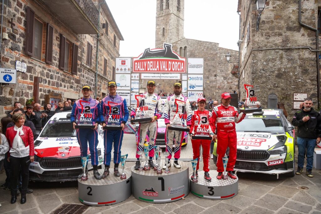 A CIUFFI-CIGNI IL XVII RALLY VAL D’ORCIA (C.I.R.T. 2026)